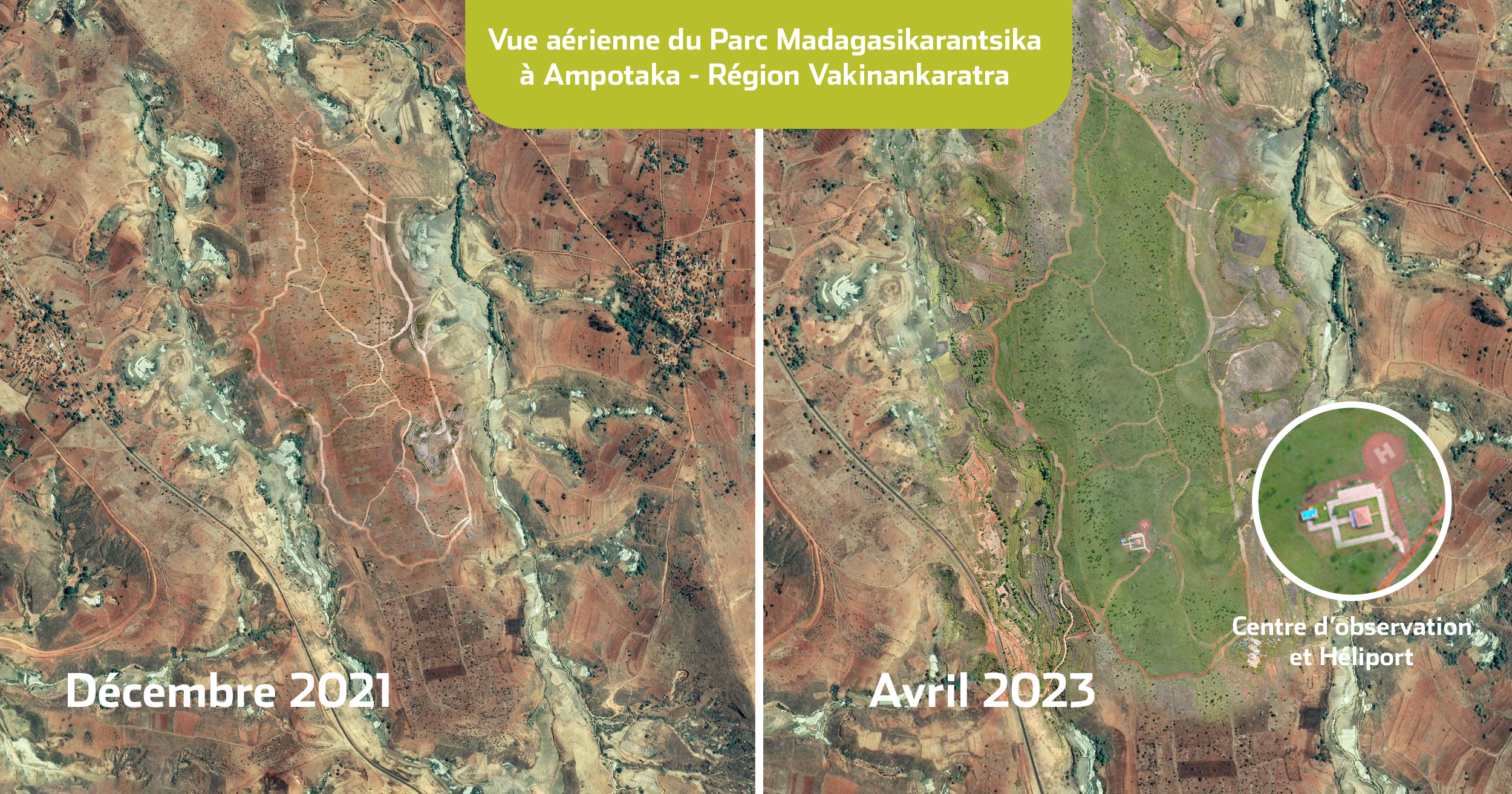 Vidéo de l'avancement de la mise en place du Parc Madagasikarantsika à Ampotaka